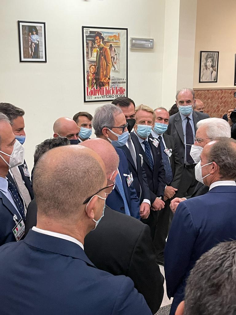 The president of the Italian republic, on a state visit to Algeria, also meets the representative of Trevi | Trevi Spa 1